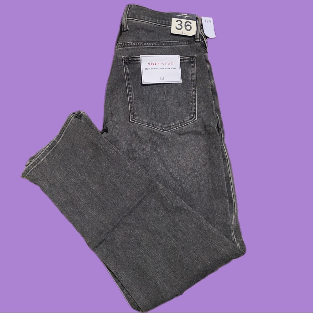 GAP Slim Jeans 36x32 Gray